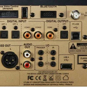 marque pas cher en ligne Lecteurs Réseaux Advance Acoustic Smart Ux1 Noir 7