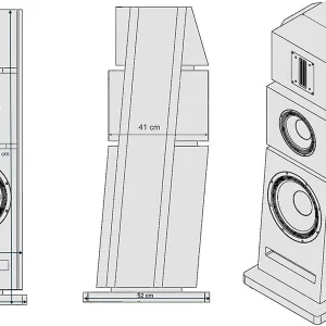 Enceintes Colonnes Advance Acoustic X-l1000 Noir – Prix Unitaire nouveau produit 6