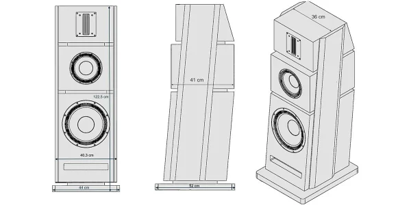 Enceintes Colonnes Advance Acoustic X-l1000 Noir – Prix Unitaire nouveau produit 3