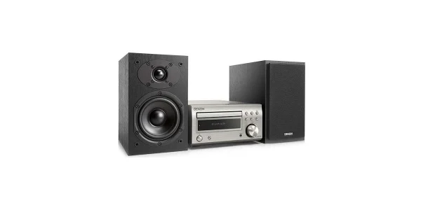 Chaînes Compactes Denon D-m41 Dab Silver site pas cher 1