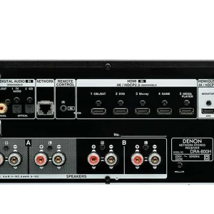 remise en ligne Amplificateurs Intégrés Denon Dra-800h Silver 9