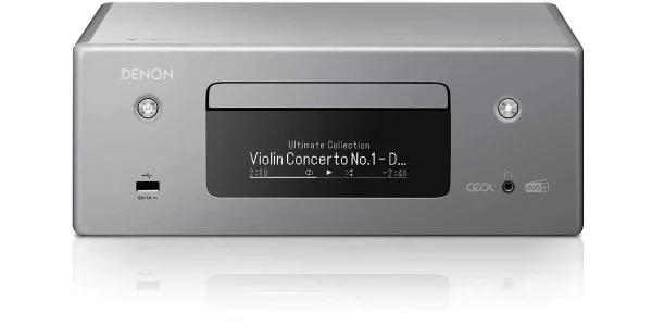 Authenticité garantie Chaînes Compactes Denon Rcd-n11dab Gris 1