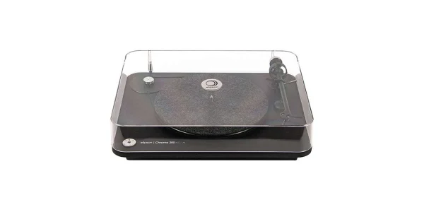 dernière tendance Platines Vinyles Elipson Chroma 200 Riaa Noir 4