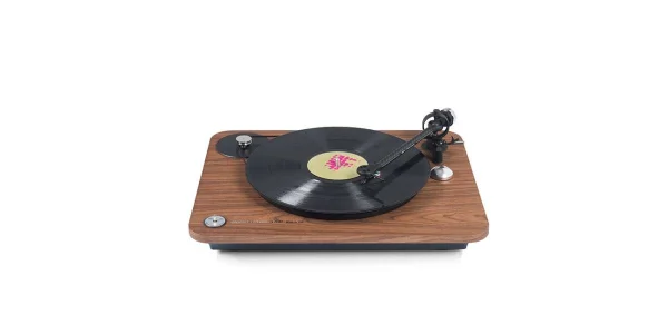 REMISE allant Platines Vinyles Elipson Chroma 400 Riaa Bt Walnut 3