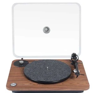 REMISE allant Platines Vinyles Elipson Chroma 400 Riaa Bt Walnut 10