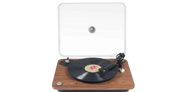 REMISE allant Platines Vinyles Elipson Chroma 400 Riaa Bt Walnut 1