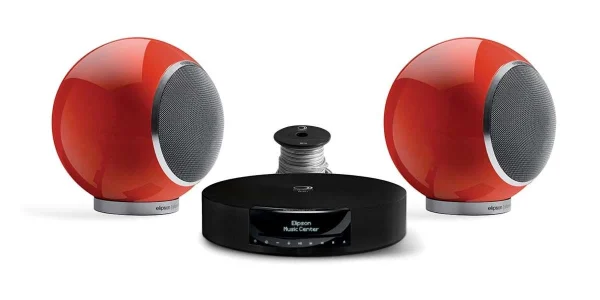 bas prix Compositions Hi-fi Elipson Pack Music Center Bt Hd + Chromecast + Planet L 2.0 Rouge + Câble Hp 10m 1