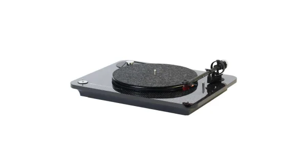 Distributeur Officiel Platines Vinyles Elipson Turntable Chroma Carbone Noir 4