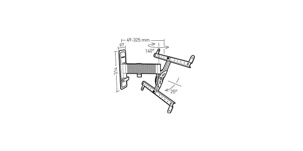 Fixations Et Supports ERARD EXO 600TW2 magasins pas chers 6