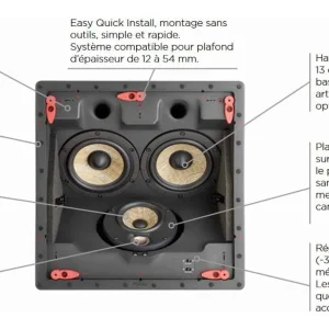 Enceintes Encastrables Focal 300 Iclcr5 – Prix Unitaire shopping pas cher 11