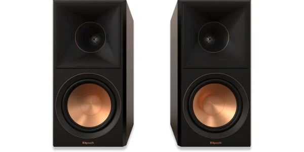 Enceintes Bibliothèques Klipsch Rp-600m Ii Walnut – La Paire vente pas cher en ligne 1