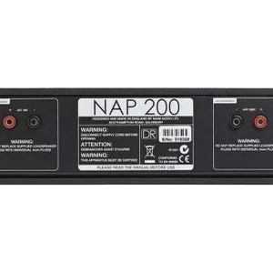 Nouvelle Collection Amplis De Puissances Naim Audio Nap 200 Dr 7