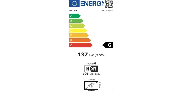 boutique en ligne Téléviseurs Philips 65oled706/12 12