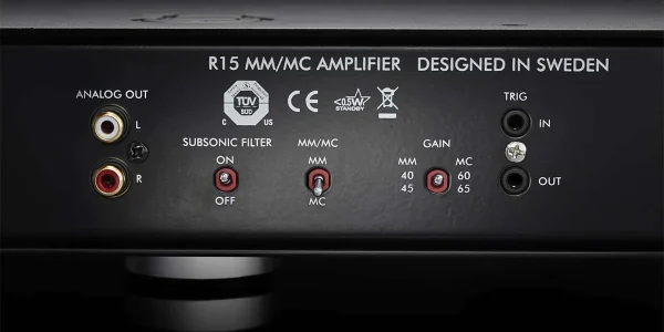 marques de renommée Préamplificateurs Phono Primare R15 Phono Noir 5