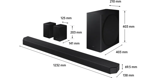 magasin france Barres De Son Samsung Barre De Son Q-series Hw-q950a 2021 8