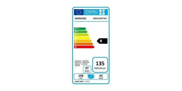 prix pas cher Téléviseurs Samsung Qe43ls03t 6