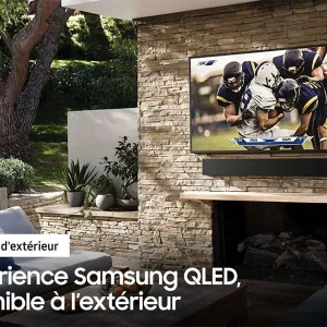 Téléviseurs Samsung QLED D’extérieur The Terrace 65” – Stock B achat pas cher 24