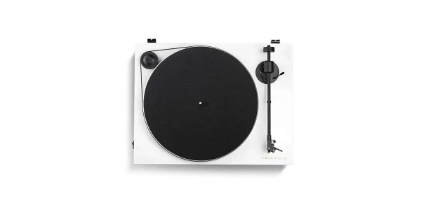 magasin en ligne france Platines Vinyles Triangle Platine Vinyle Blanc – Stock B 3