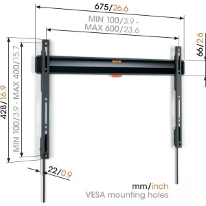 Fixations Et Supports Vogel’s TVM 3602 achat pas cher 10